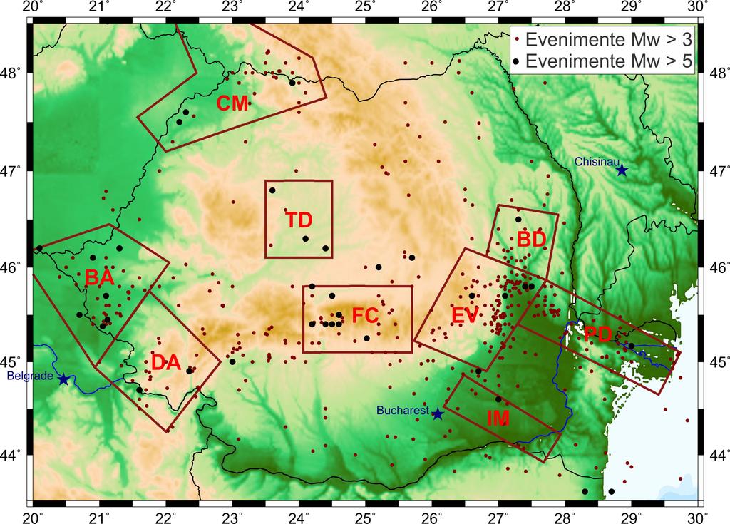 seismicitatea Romaniei